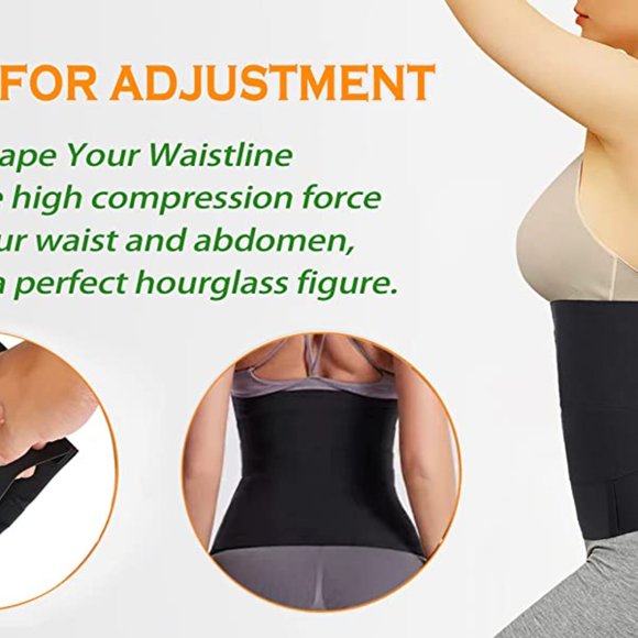 Waist Wrap, Waist Trainer for Women with Loop Design, Tightness Adjustab… - Picture 10 of 10